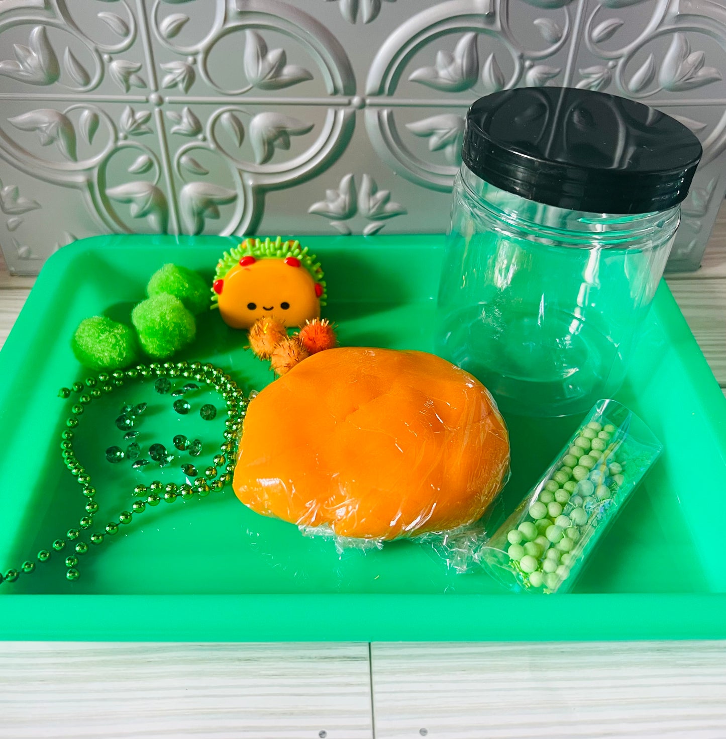 Sensory Dough Jar (Taco)