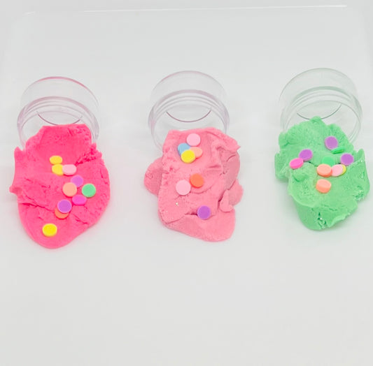 *Set of 5 Sample Sensory Sand Slime*
