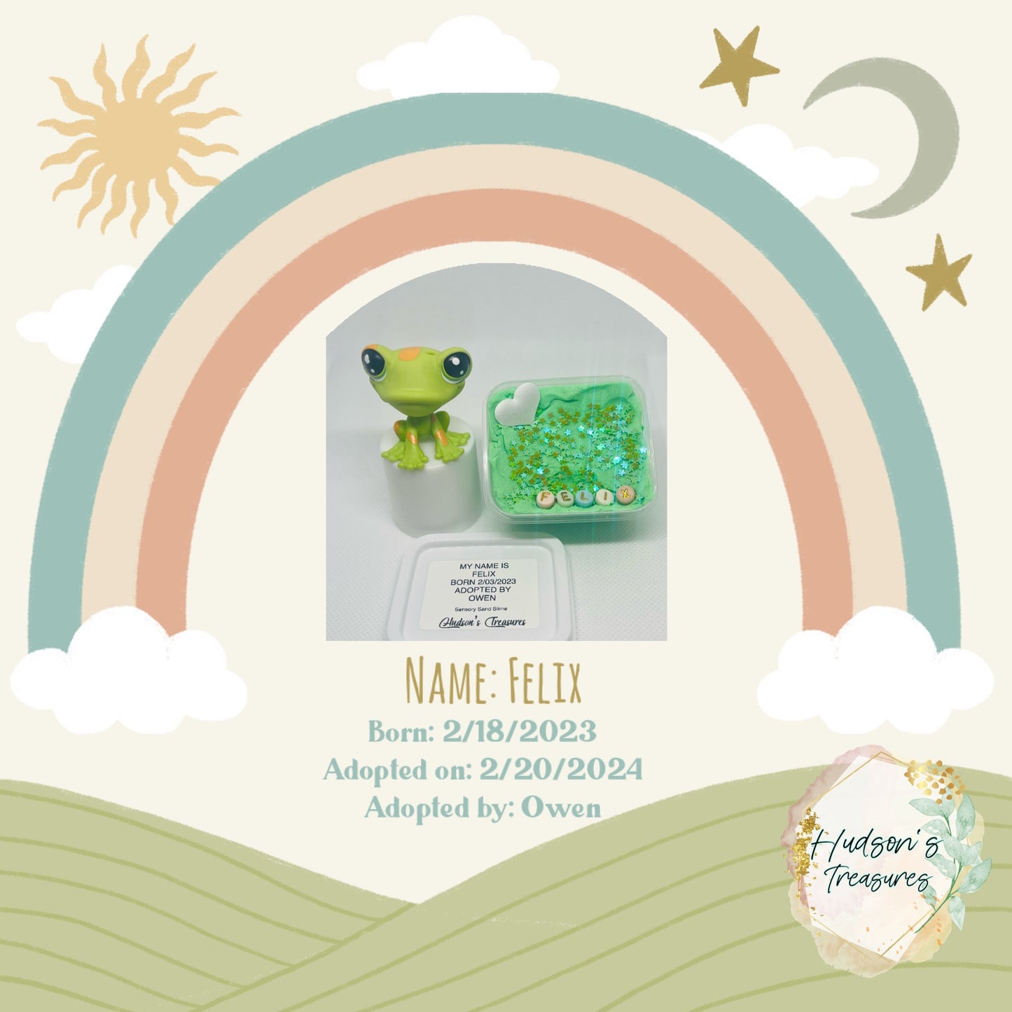 Adopt A Pet Sand Slime