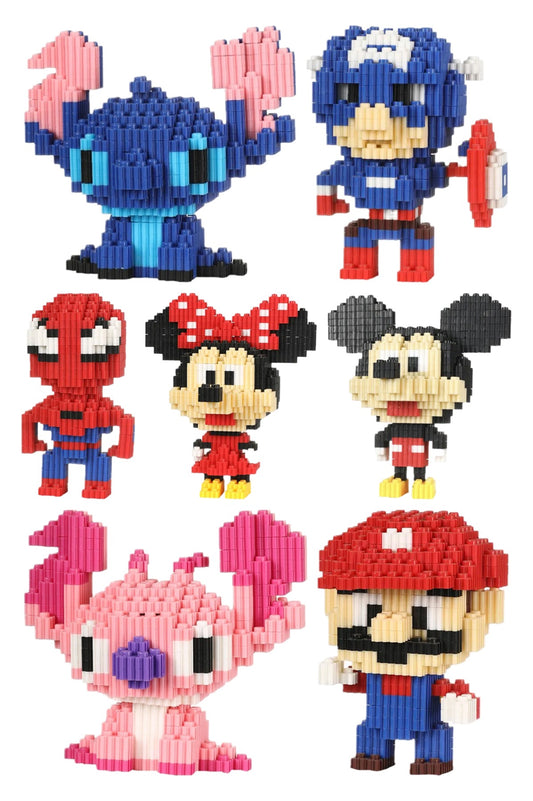 Mini Character Puzzle Blocks