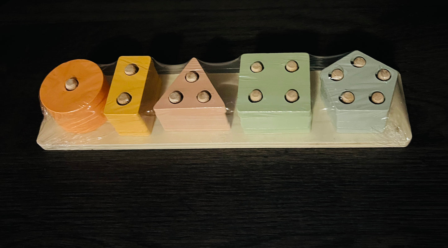 Wooden Shape Sorter Puzzle
