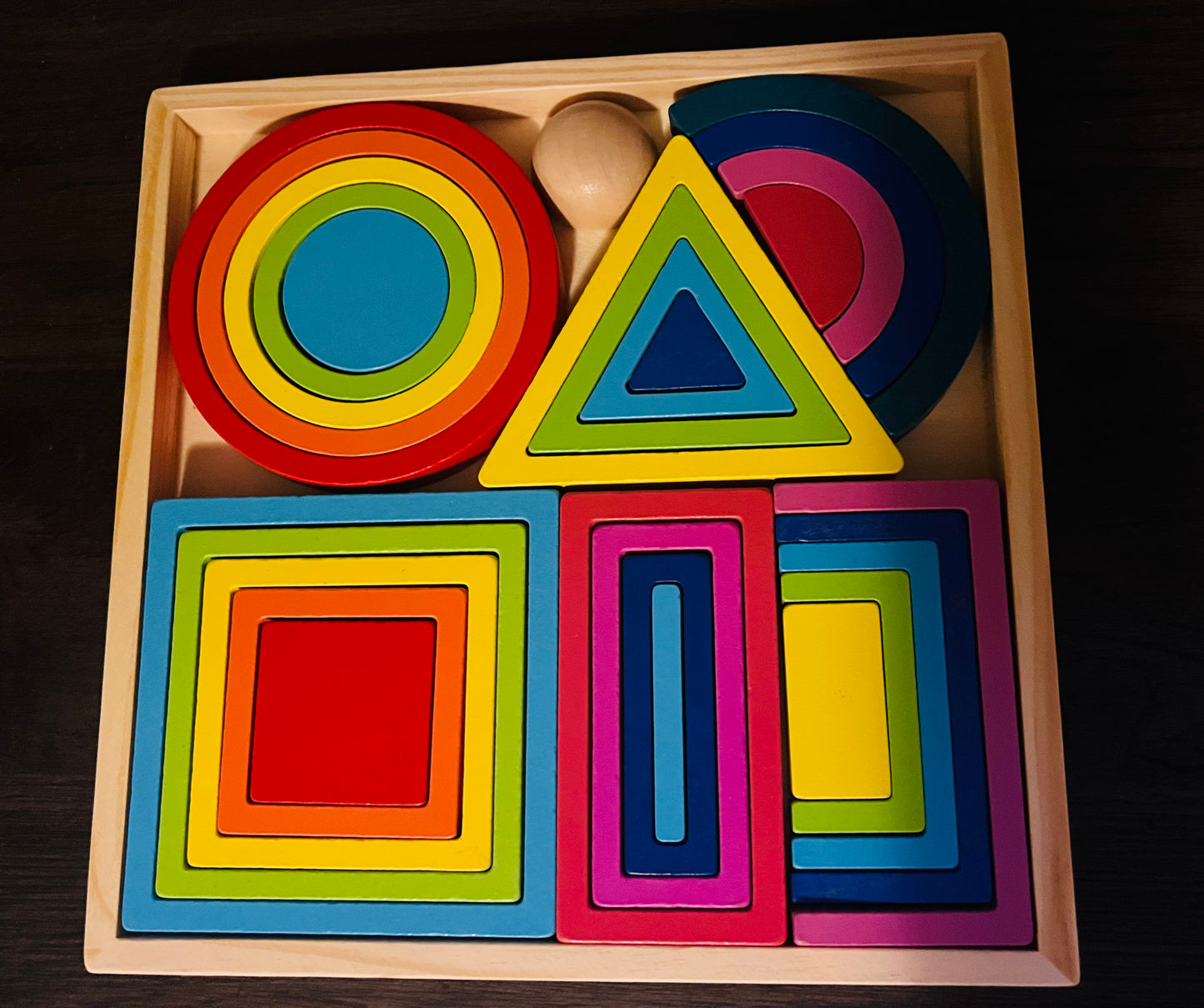 Wooden 3D Puzzle Blocks