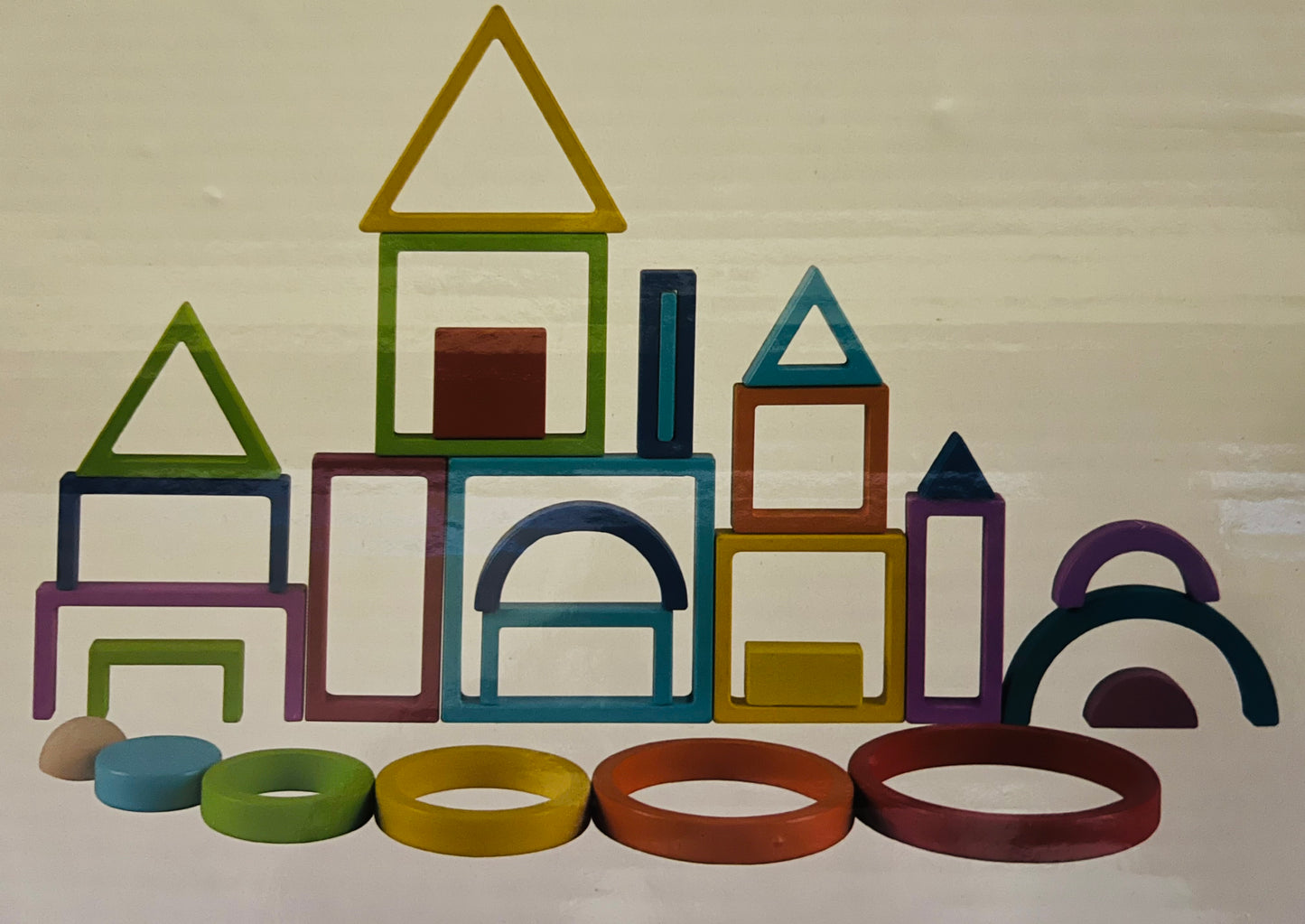 Wooden 3D Puzzle Blocks