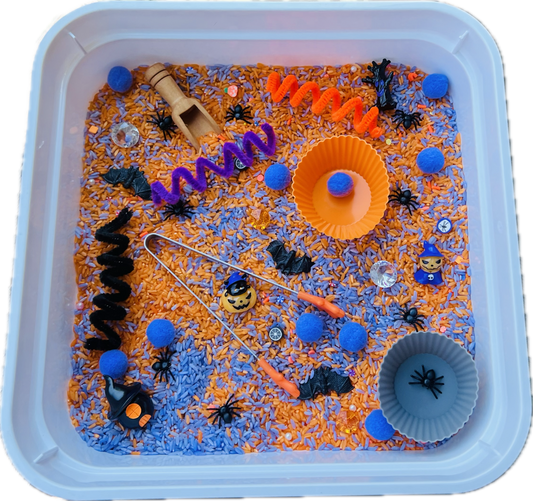 Spooky Sensory Bin