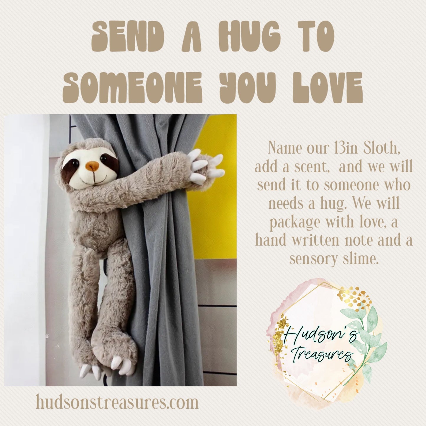 Send A Hug- Scented Plushie