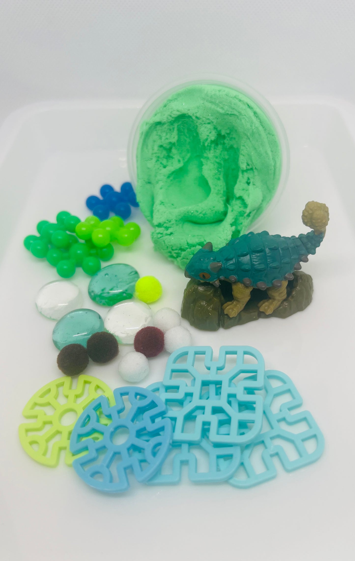 Sensory Dino Sand Slime